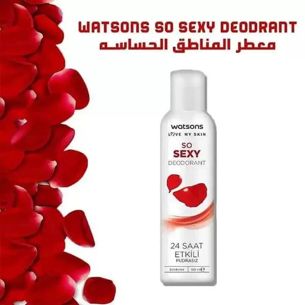Watsons So Sexy Deodorant 24H Protection & Freshness 150ml